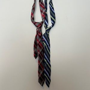 2 ties sold together. Chaps and VanHeusen